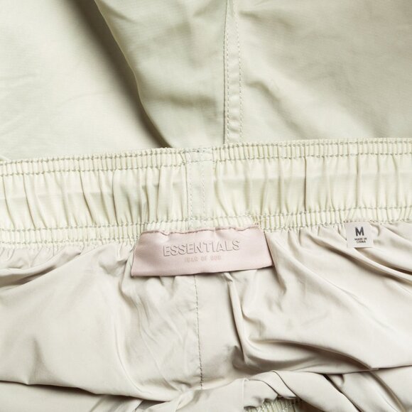 Fear of God Essentials Sage Green Seafoam Taslan Nylon Shorts - Mens M - Picture 11 of 16